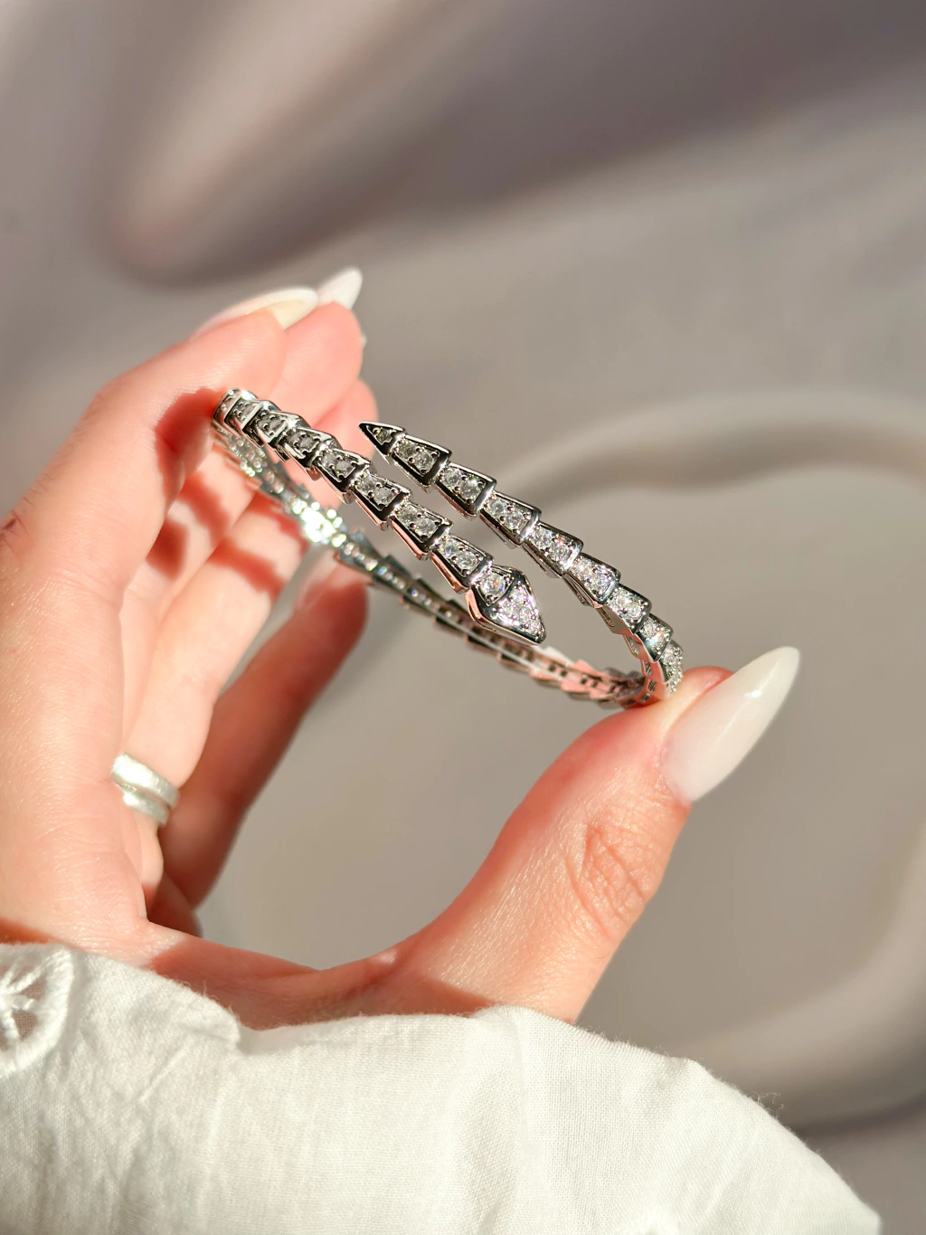 Esclava Snake Silver