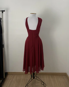 Vestido marsala - PP - comprar online