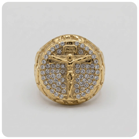Anillo Cruz Oro