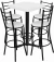 Comedor Periquero Vintage para Restaurante Bar Cafetería Forrada en Formica | Modelo Charly