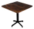 Comedor Moderno para Restaurante Jardín Exterior y Cafetería Campirano oscuro | Modelo Alesia en internet