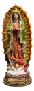 Virgen de Guadalupe, Figura Religiosa de Resina 20 cm | Artesanía Espiritual de Alta Calidad