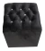Imagen de Taburete Elegante con Acabado Capitoneado | Ideal para Hogar o Negocio