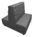 Sillón Grande Doble para Restaurante, Cafetería o Bar | Modelo Booth Doble - comprar en línea