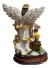 Ángel de la Guarda, Figura Religiosa de Resina 20 cm | Artesanía Espiritual de Alta Calidad - It-Luam Muebles