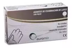 GUANTES DE LATEX x100 und - EUROMIX - comprar online