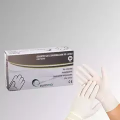 GUANTES DE LATEX x100 und - EUROMIX en internet