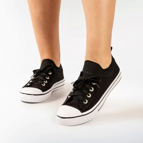 Tênis Malha Aline Preto