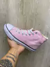 Converse All Star 25 ao 39 Rosa Cano Alto