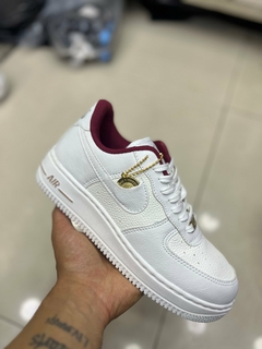 Air Force Novo Medalha Bco Vermelho