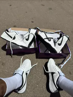 Dunk Branco Preto Cadarco Rope na internet