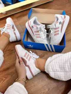 Ad Forum Luxury Bco Salmao 34 ao 39 Fotos Reais - Samuel Sneakers