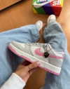 DUNK LOW CINZA ROSA 34 ao 39 - comprar online