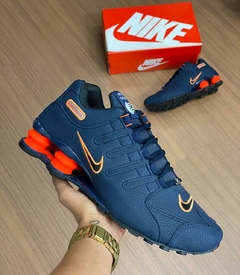 SHOX NZ AZUL LARANJA FRETE GRATIS