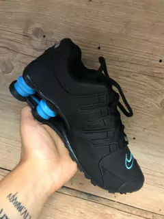 SHOX NZ PRETO AZUL BEBE FRETE GRATIS - loja online