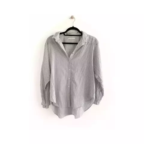 Camisa medio amplia algodón - Talle M/L - comprar online