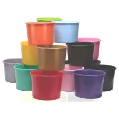 20 Baldinhos, Balde de Pipoca 1.5 litros - Baldinho Pote Pipoqueira Vasilha Embalagem para Lembrancinhas - comprar online