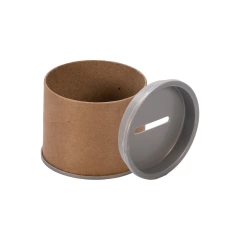 Imagem do Cofrinhos de Papelão 6x5 cm - Escolha Cor da Tampa pelo whatsapp - Embalagem Cofrinho Papelão Atacado e Varejo