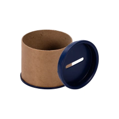 Cofrinhos de Papelão 6x5 cm - Escolha Cor da Tampa pelo whatsapp - Embalagem Cofrinho Papelão Atacado e Varejo na internet