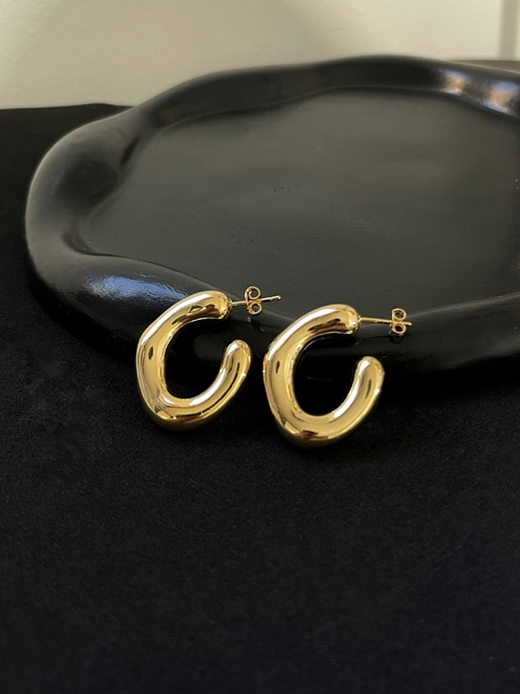 Argola Agnes - Ouro