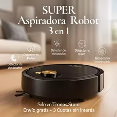 Robot de Limpieza 3 en 1 - Aspira, Barre y Limpia