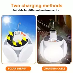 Imagen de 2X1 REFLECTOR SOLAR LED 1000Lm PARA EXTERIORES / SIN CABLES