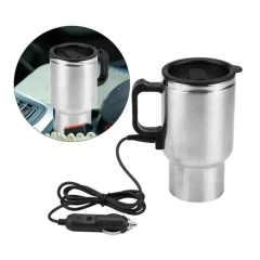 2×1 Taza Térmica Auto 12V/USB de Acero – Frio Calor en internet