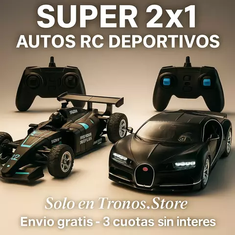 SUPER 2x1 DEPORTIVOS RC + ENVIO GRATIS! - comprar online