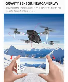 Imagen de Drone Plegable con Cámara HD + Luces LED RGB + ENVIO GRATIS