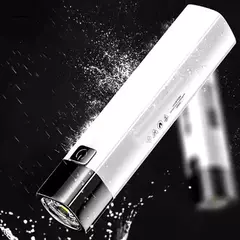 Imagen de Panel Solar Cargador + PowerBank 1200mAh con Linterna / Siempre conectado