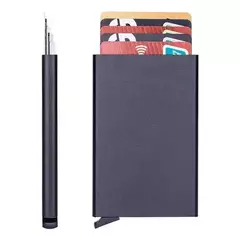 2x1 - Tarjetero de Aluminio Anti-RFID / Moderno + ENVÍO GRATIS - TRONOS