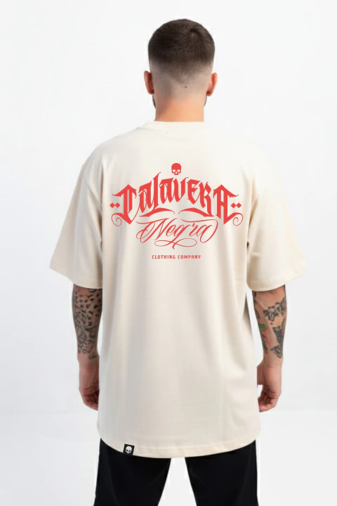 REMERA BLACKLETTER / CRUDO - comprar online