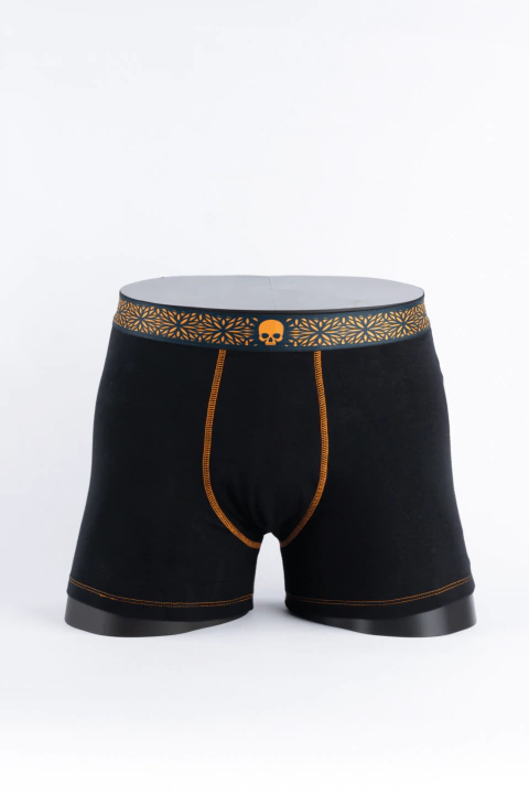 BOXER // NEGRO - NARANJA - comprar online