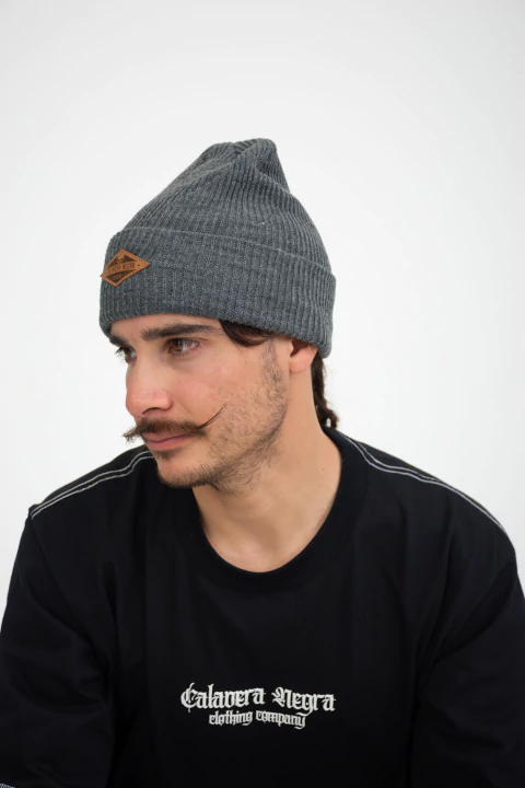 GORRO ROMBO CN / GRIS MELANGE - comprar online