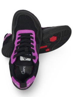 Tenis barefoot Jaguar en Eco Cuero y Malla - Negro Moraleche en internet