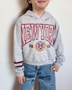 BUZO CROP NEW YORK - comprar online
