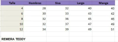 REMERA TEDDY LILA - tienda online
