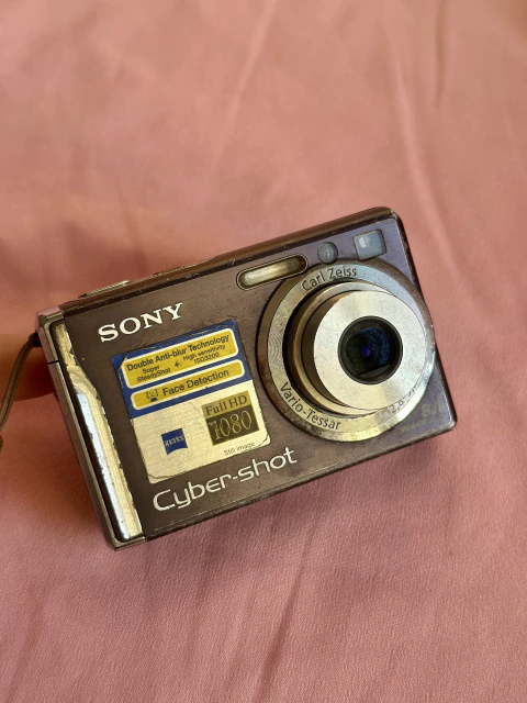 Camera digital Sony Cyber-shot W90 Black - Modelo raro