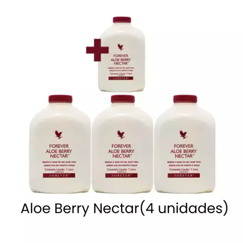 Forever Aloe Berry Nectar (Kit com 4 unidades) - comprar online