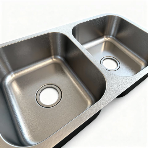 Bacha Doble 823x463mm Bajo Mesada - comprar online