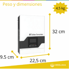 Inversor Off grid Must MPPT 1000w con cargador - tienda online