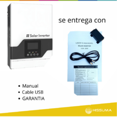 Inversor Off grid Must MPPT 3000w con cargador - comprar online