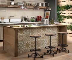 Porcelanato Rustico+Rectificado 24,5x100 VILLAGRES Machiato Latte X M2 en internet
