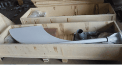 Aerogenerador horizontal 1000W (con mastil-regulador de carga y elementos de instalación) - HISSUMA