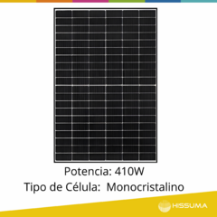Panel solar Monocristalino 410W EGING PV - HISSUMA