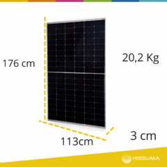 Grupo Electrógeno Solar HISSUMA 3,0kW (6570kWh año) Apto Inyección