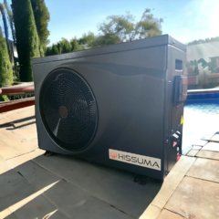 Imagen de Bomba de calor para climatización de piscina 1,90/12,5 kW 220V50HZ BYC-013TF1 25000-35000 litros
