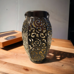 Imagen de Lampara farol solar colgante de metal para decorar tu casa!