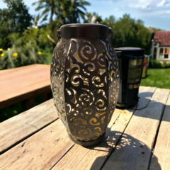 Lampara farol solar colgante de metal para decorar tu casa! - comprar online