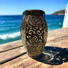 Imagen de Lampara farol solar colgante de metal para decorar tu casa!